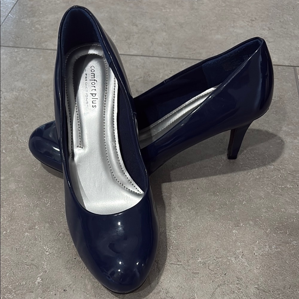 Comfort Plus by Predictions Blue Stiletto Heels